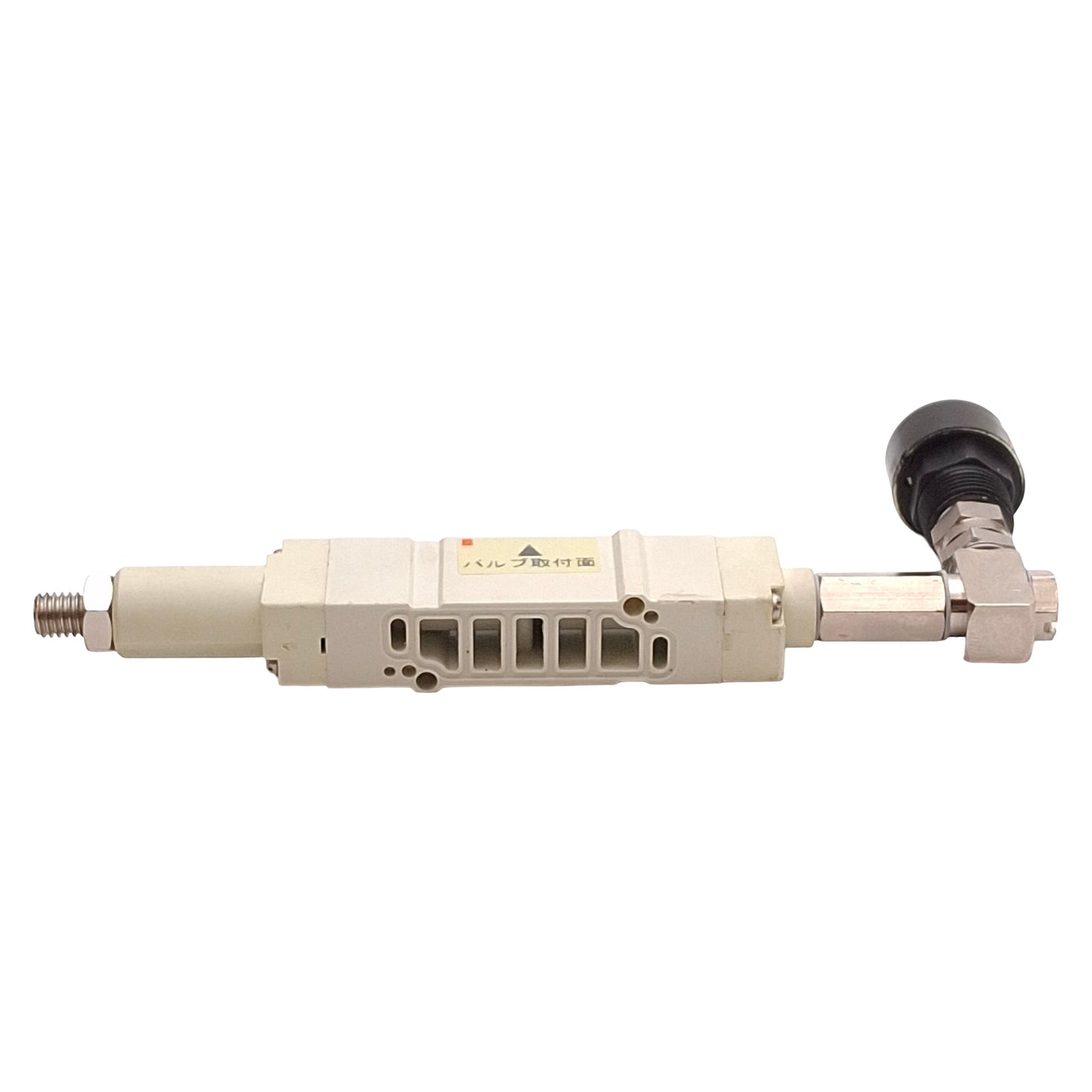Used SMC ARBY3000-05-P-2 SY3000 Solenoid Interface Regulator w/ Gauge, 0.1-0.7MPa Set