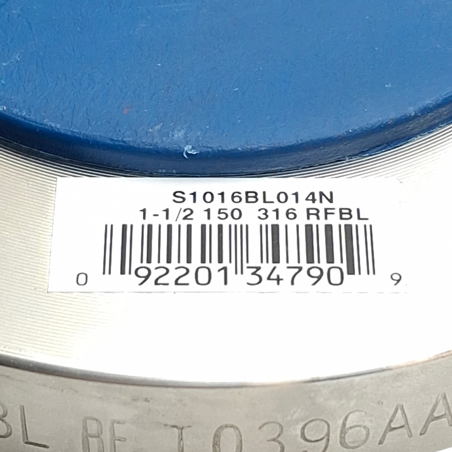 Used ASC S1016BL014N SCI Stainless Steel Flange, #150 Blind Raised Face, 1-1/2in Size