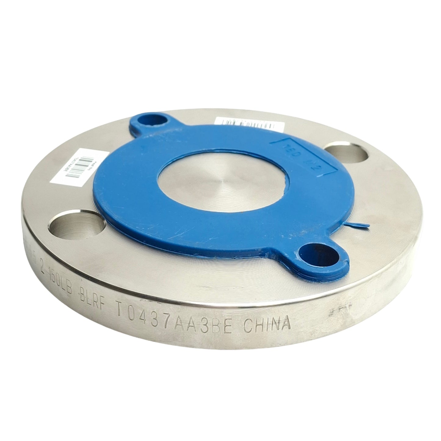 Used ASC S1016BL020N SCI Stainless Steel Flange, #150 Blind Raised Face, 2in Size