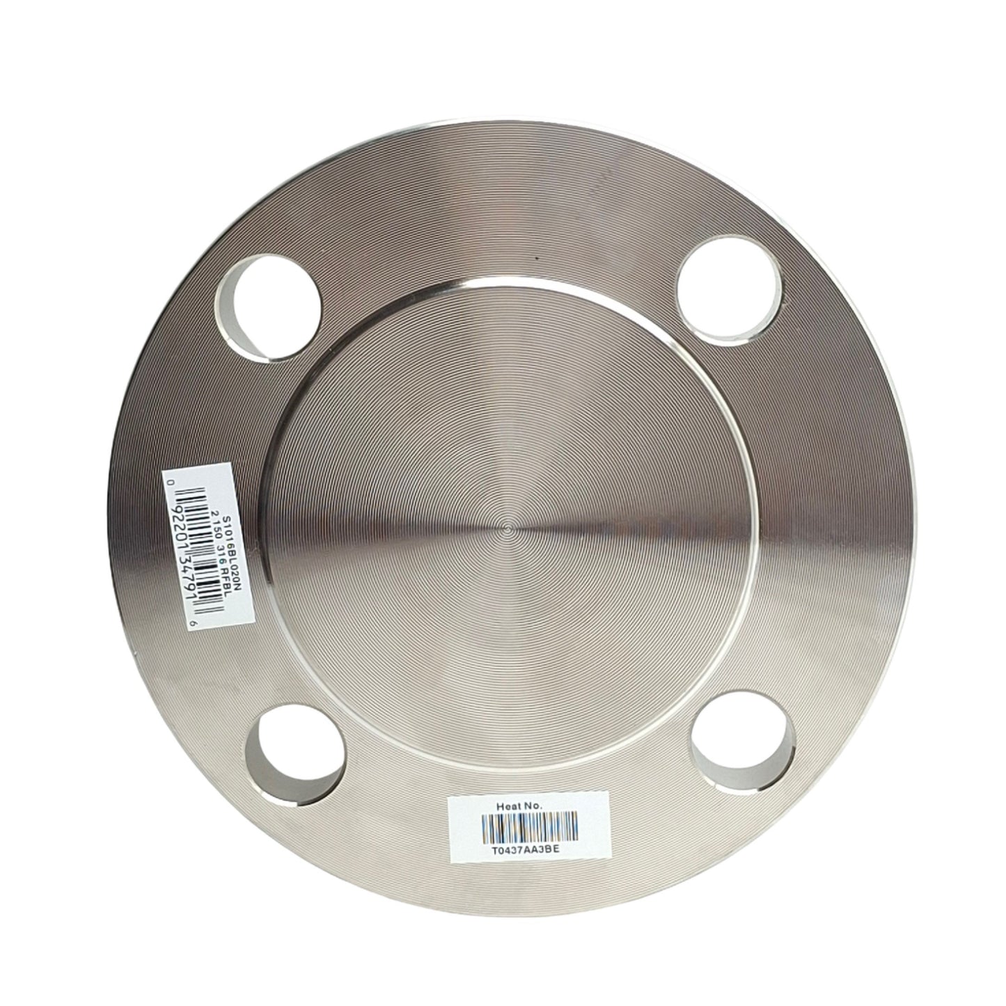 Used ASC S1016BL020N SCI Stainless Steel Flange, #150 Blind Raised Face, 2in Size