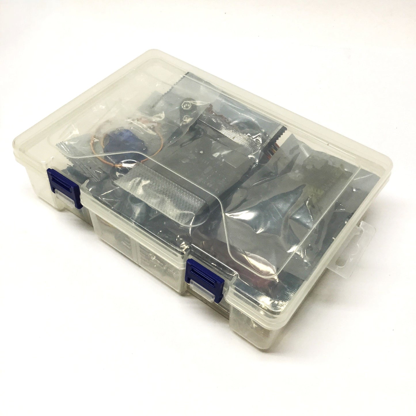 New – Open box Kit of Components Compatible with Arduino UNO; Sensors, Servos, LEDs, LCD, etc.