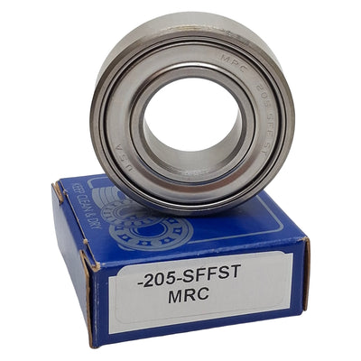 New MRC 205SFFST Radial/Deep Groove Ball Bearing, ø25mm Bore, 52mm OD, 15mm W, SS