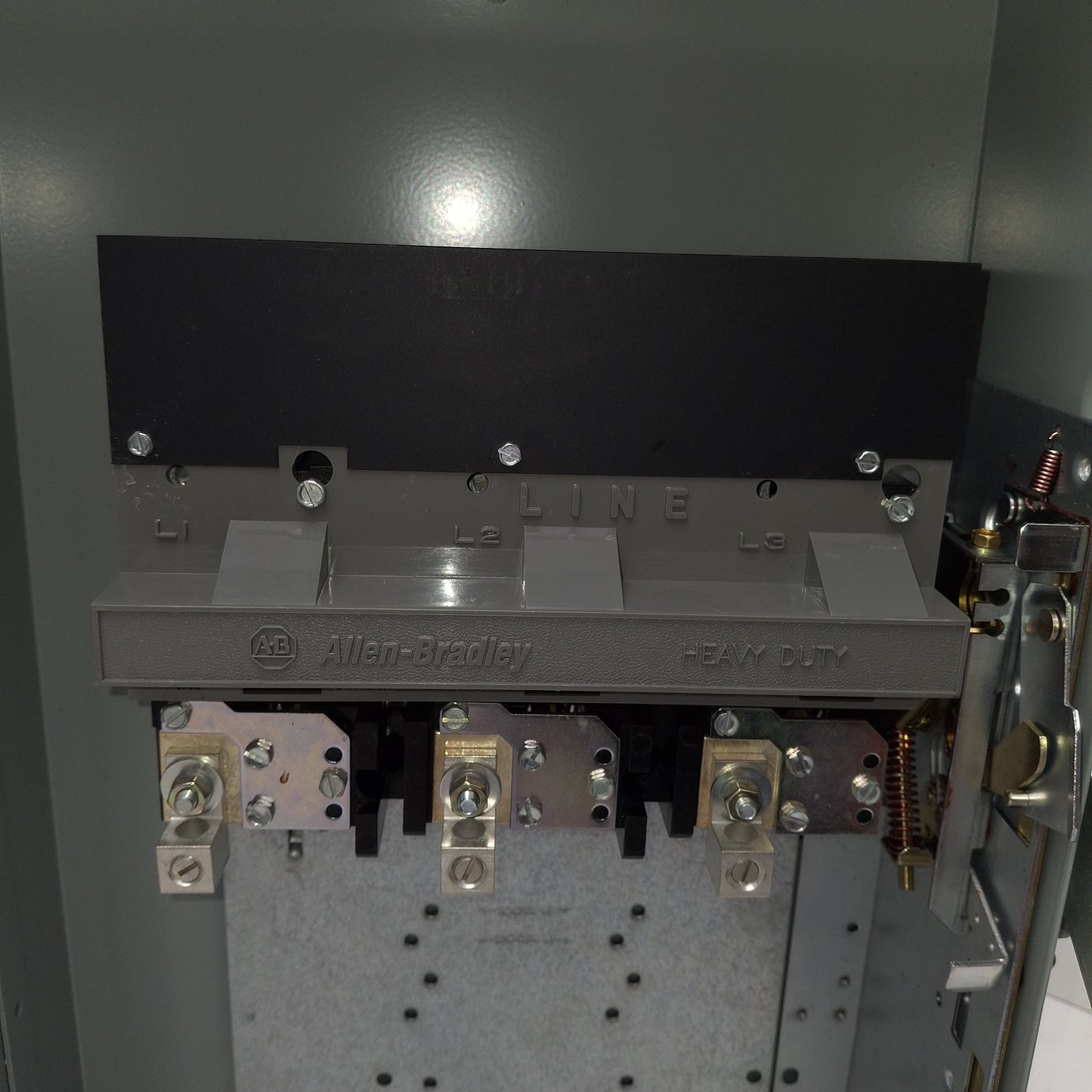 New – Open box Allen Bradley 1494H-DF3N Heavy Duty Safety Switch, 3-Pole, 100A 600VAC/250VDC