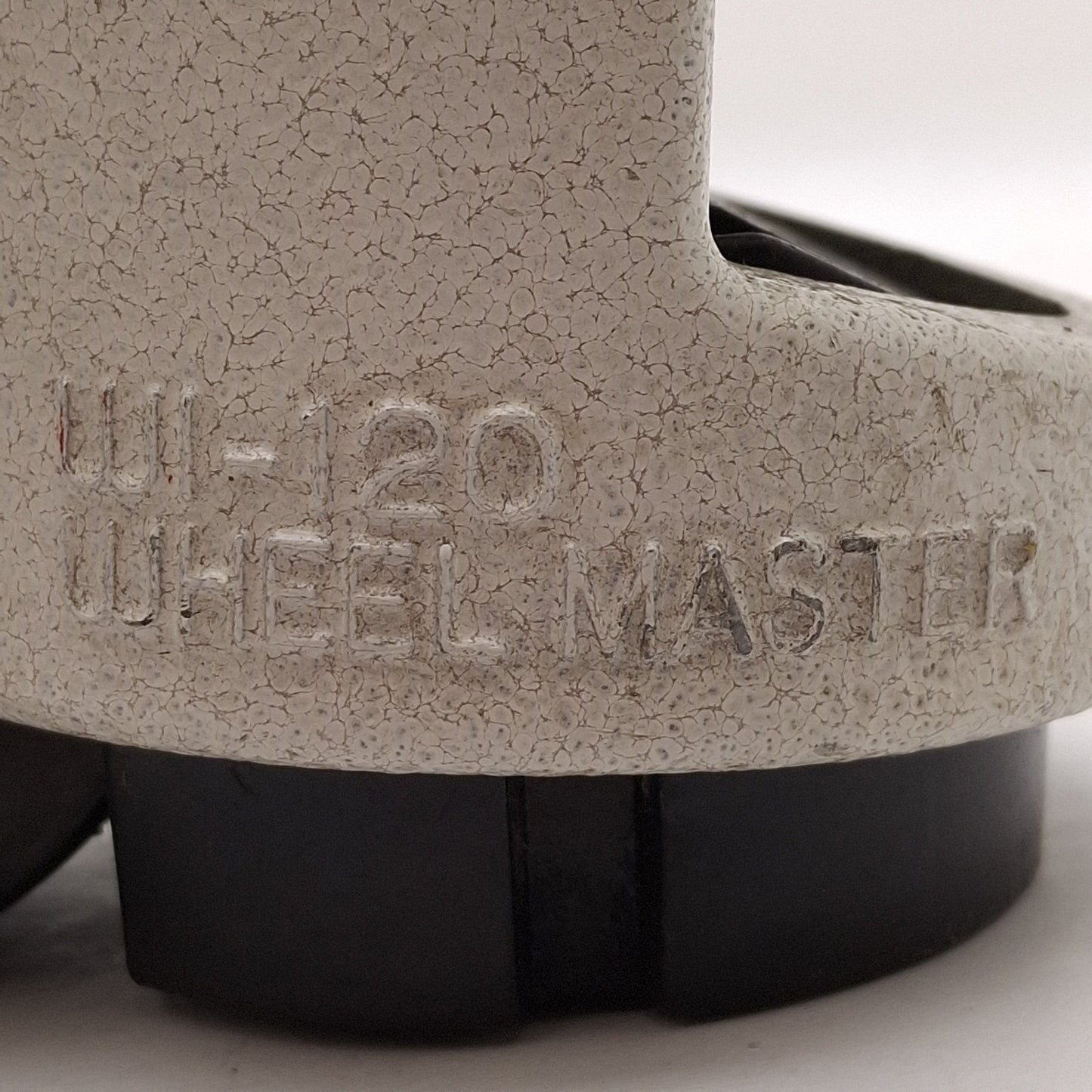 Used WM Caster WI-120F Wheel Master Top Plate Swivel Caster, 95x95mm Plate, 1500kg