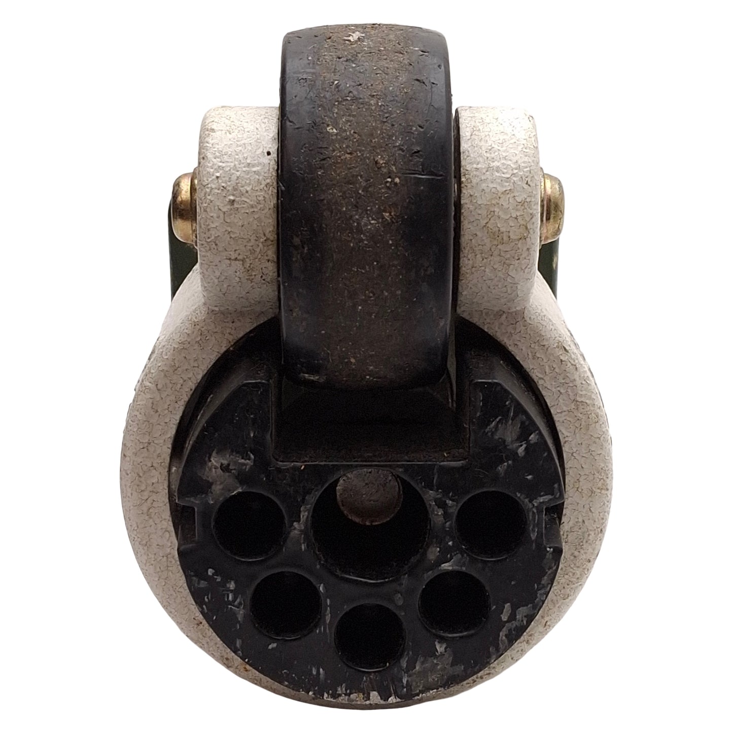 Used WM Caster WI-120F Wheel Master Top Plate Swivel Caster, 95x95mm Plate, 1500kg