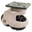 Used WM Caster WI-120F Wheel Master Top Plate Swivel Caster, 95x95mm Plate, 1500kg
