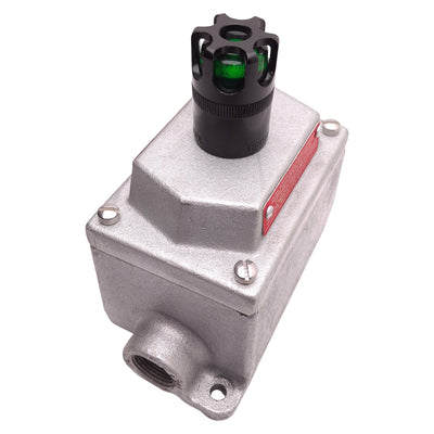 Used Cooper Crouse-Hinds DS441 Explosion Proof Green LED Pilot Light 120VAC, 3/4" Hub