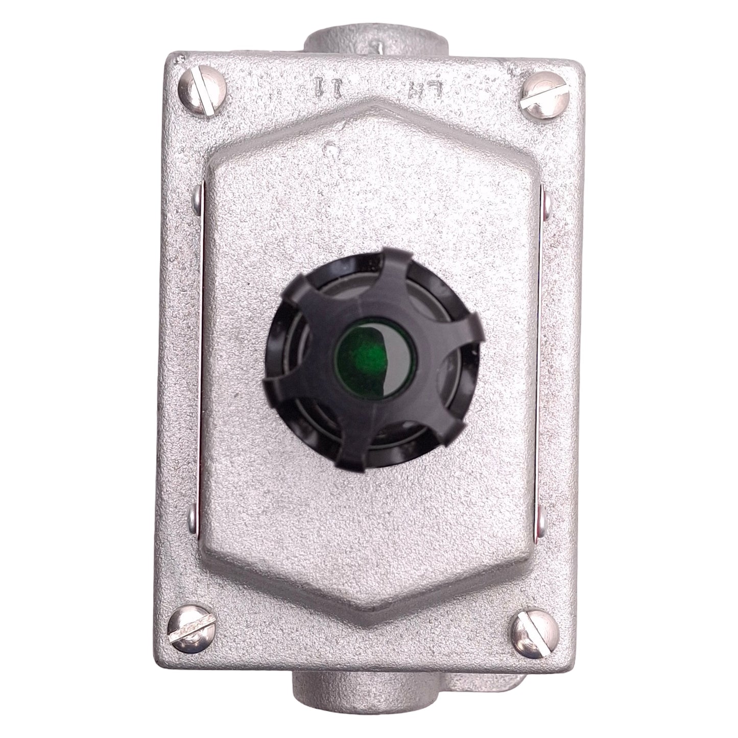 Used Cooper Crouse-Hinds DS441 Explosion Proof Green LED Pilot Light 120VAC, 3/4" Hub