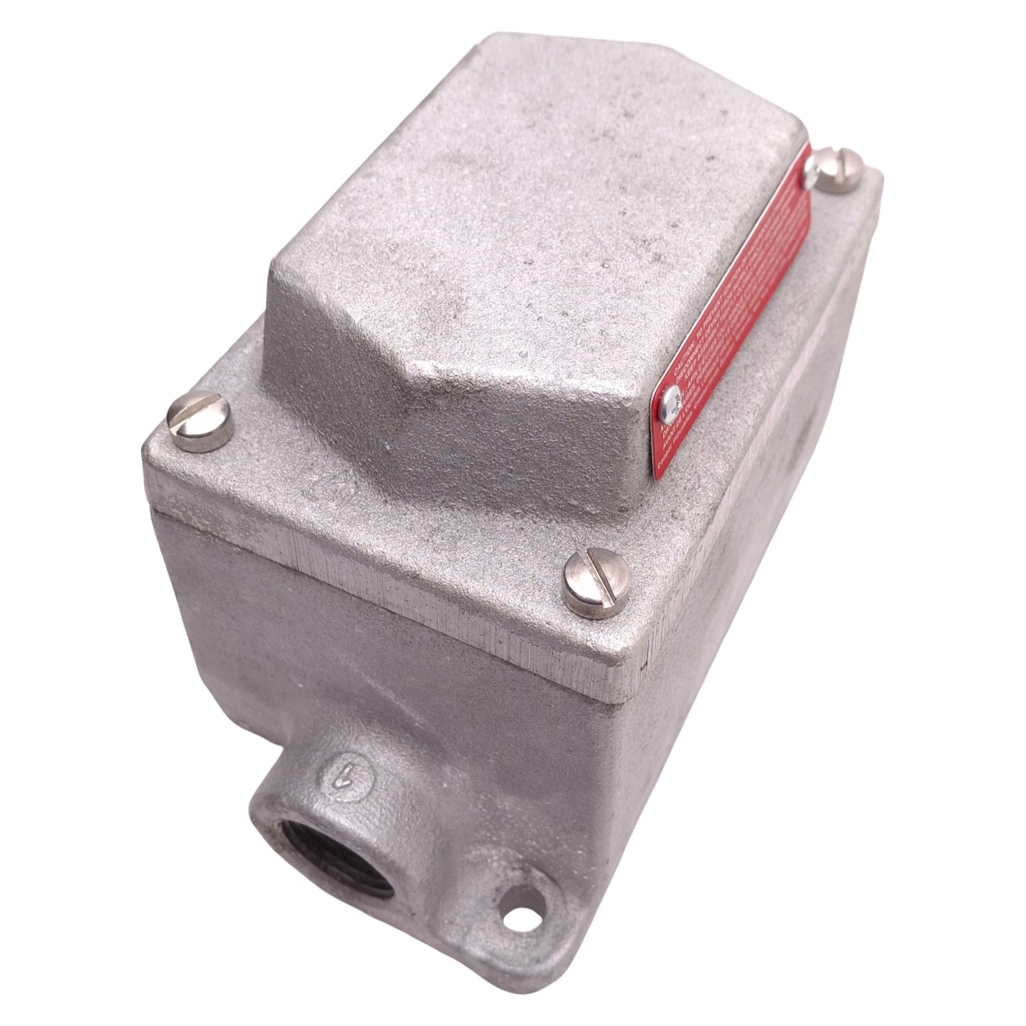 Used Cooper Crouse-Hinds DSD957 Explosion Proof Enclosure 3/4" Hub, 5.91in x 3.5in