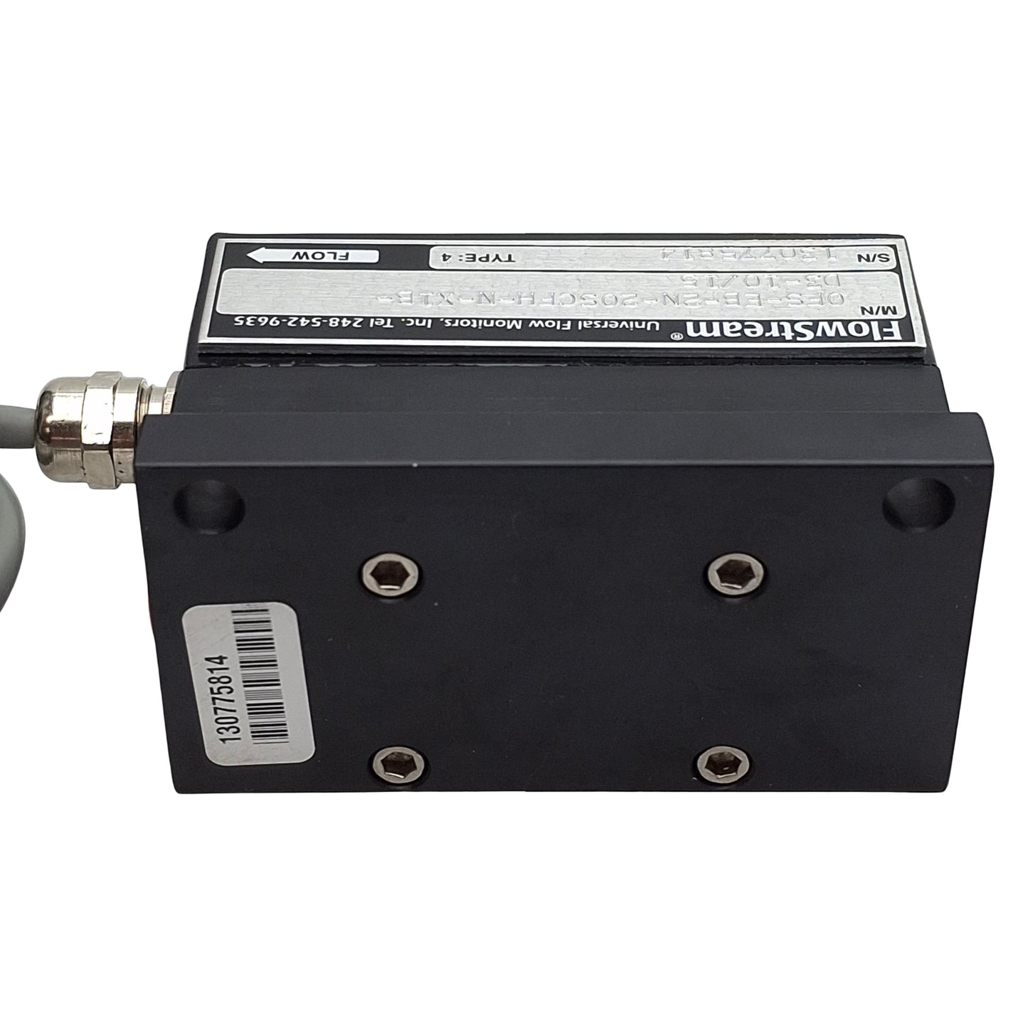 New UFM OFS-EB-2N-20SCFH-N-X1B-D3-10/15 Nitrogen Flowstream, 20SCFH, 1/4in NPT