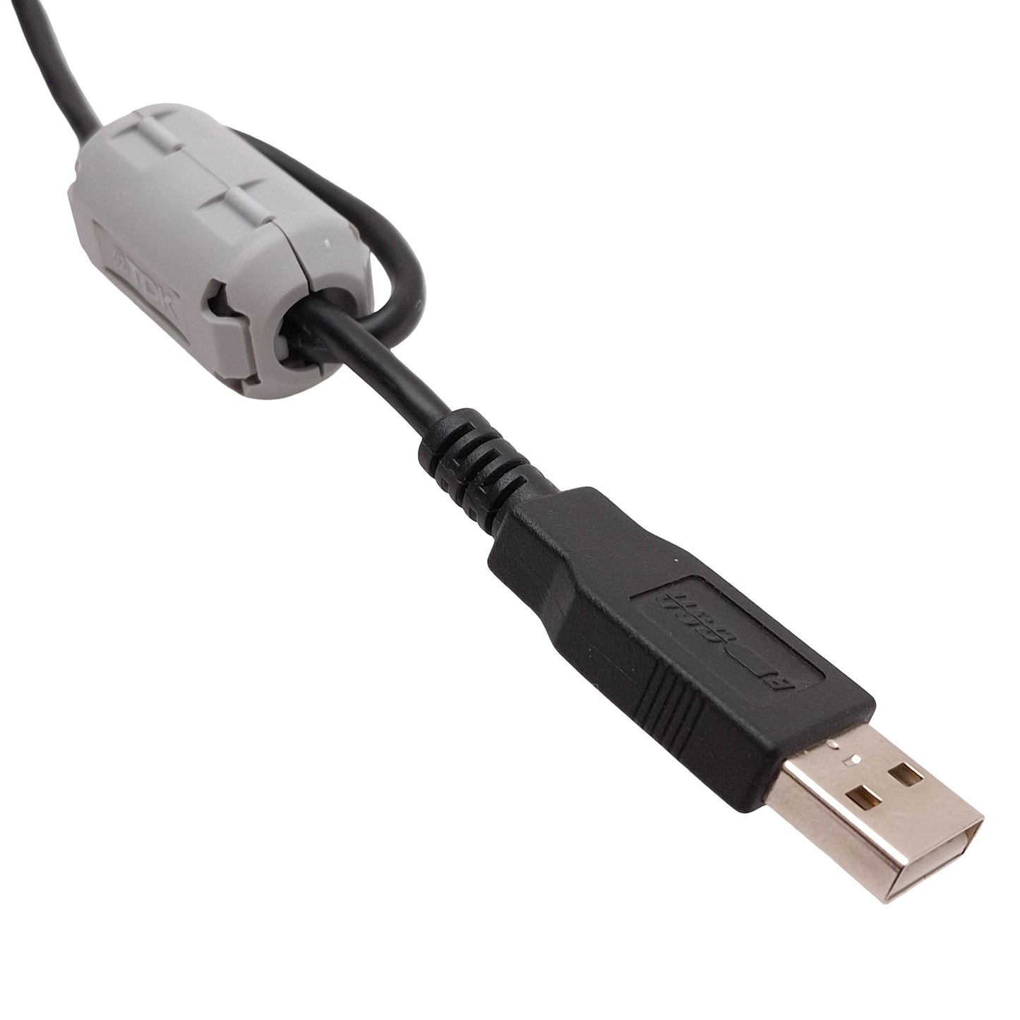 Used Keyence OP-84114 USB-Serial Barcode Scanner Cable, RS-232 D-Sub 9-Pin to USB