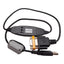 Used Keyence OP-84114 USB-Serial Barcode Scanner Cable, RS-232 D-Sub 9-Pin to USB