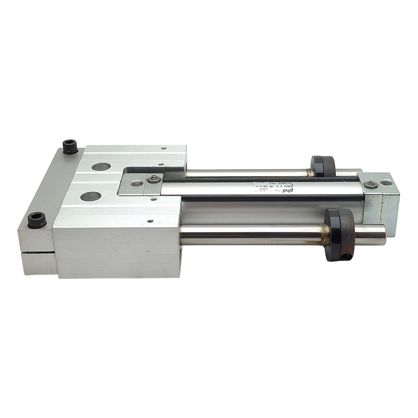 Used PHD SDB24X5-AE-DB-M Versatile Thruster Pneumatic Slide, 1-1/8in Bore, 5in Travel