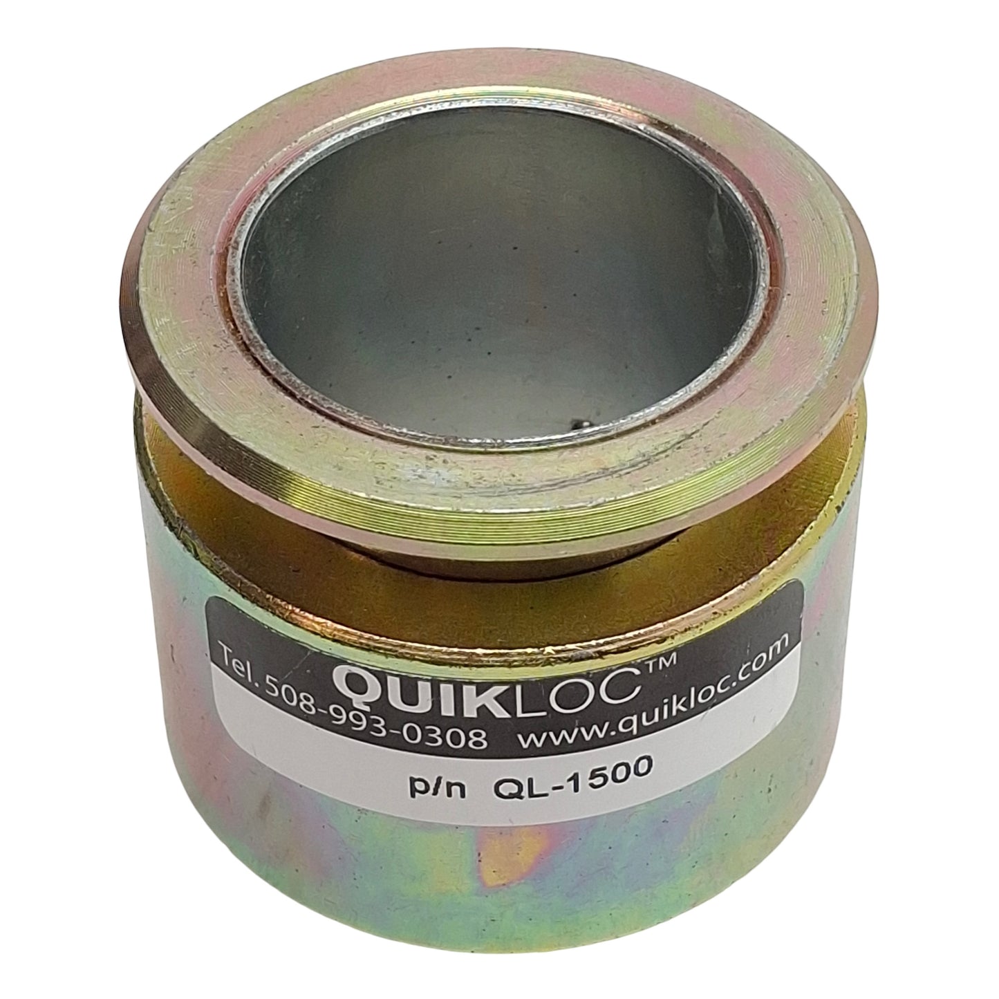 Used Quiklok QL-1500 Steel Shaft Collar, ø1-1/2in Bore, ø2.25in OD, 1.875in H