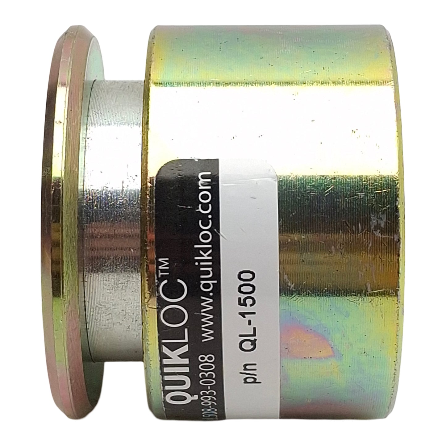Used Quiklok QL-1500 Steel Shaft Collar, ø1-1/2in Bore, ø2.25in OD, 1.875in H