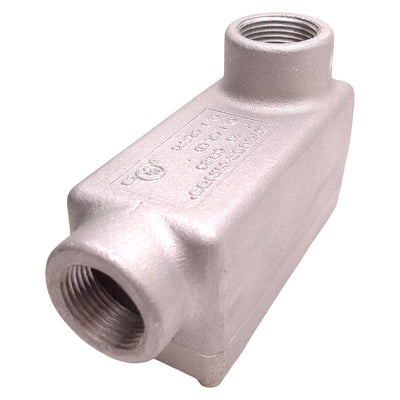 Used Crouse-Hinds OELB3 Conduit Body With Cover 1" Hub Size, 5-1/16"x2-3/8"x2-5/16"