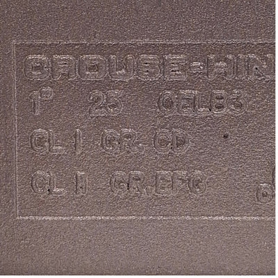 Used Crouse-Hinds OELB3 Conduit Body With Cover 1" Hub Size, 5-1/16"x2-3/8"x2-5/16"