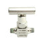 Used Noshok 101-MMS Stainless Steel Needle Valve, 1/8in NPT Male, 10000Psi