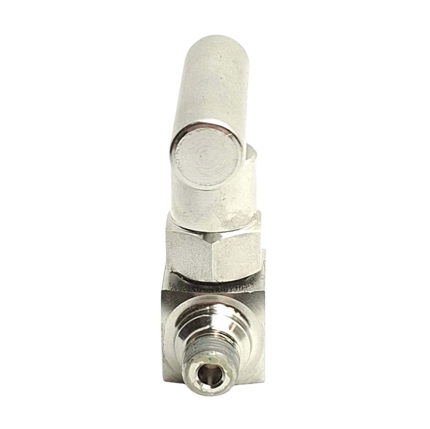 Used Noshok 101-MMS Stainless Steel Needle Valve, 1/8in NPT Male, 10000Psi