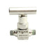 Used Noshok 101-MMS Stainless Steel Needle Valve, 1/8in NPT Male, 10000Psi