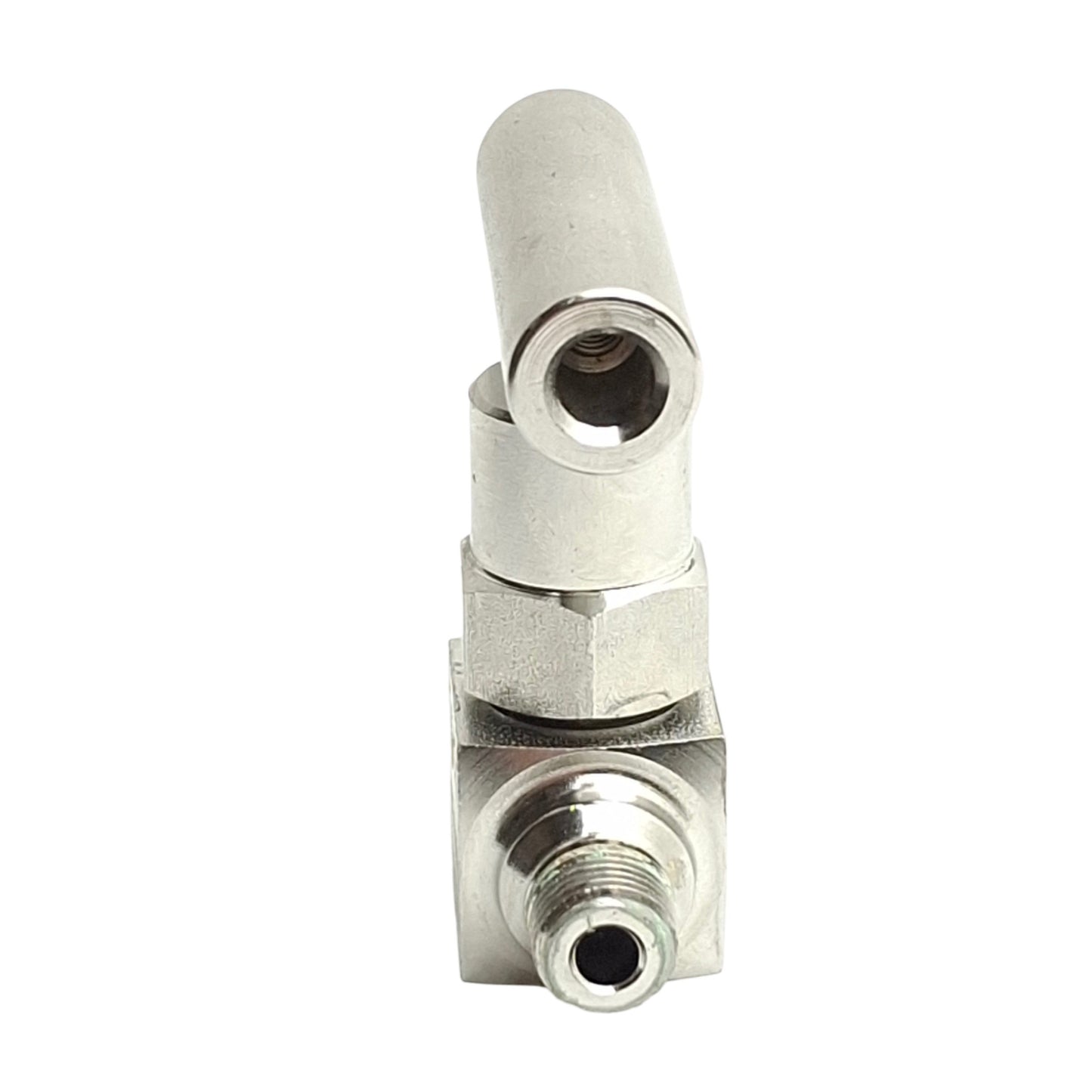 Used Noshok 101-MMS Stainless Steel Needle Valve, 1/8in NPT Male, 10000Psi