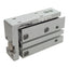 Used SMC MXH10-30 Compact Slide Table, ø10mm Bore, 30mm Stroke, M5 x 0.8, 0.7MPa Max