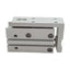 Used SMC MXH10-30 Compact Slide Table, ø10mm Bore, 30mm Stroke, M5 x 0.8, 0.7MPa Max