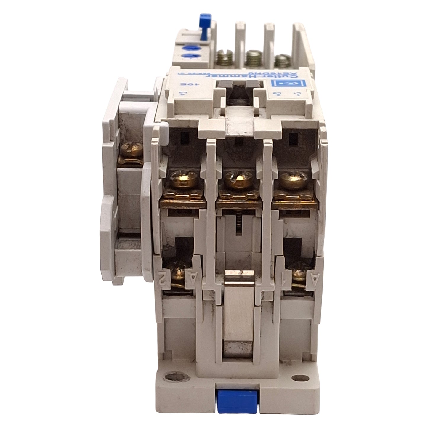 Used Cutler-Hammer AE16DN0 + C306DN3 Contactor, 3P+1NO Aux, 18A 600VAC, 120VAC Coil