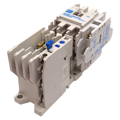 Used Cutler-Hammer AE16DN0 + C306DN3 Contactor, 3P+1NO Aux, 18A 600VAC, 120VAC Coil