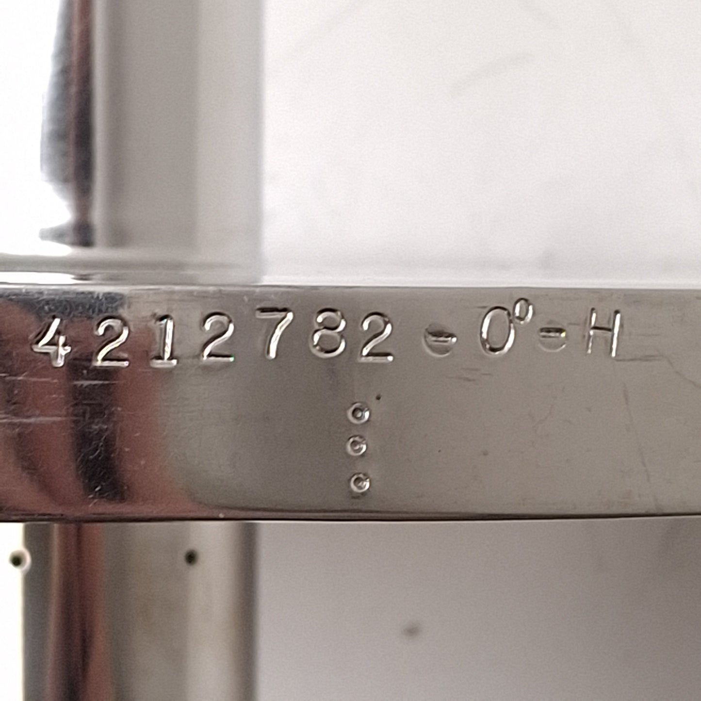 Used Heavy Duty Stainless Steel Sanitary CIP Spray Ball 18.5in Length 1.5in Tri-Clamp