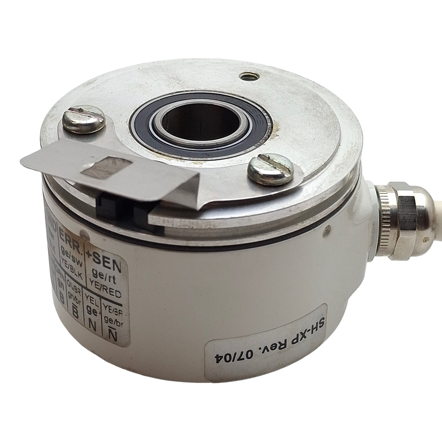 Used Hengstler RI58-G/1024AH.39RB-F0 Incremental Encoder, ø14mm Shaft, 5VDC, 1024PPR