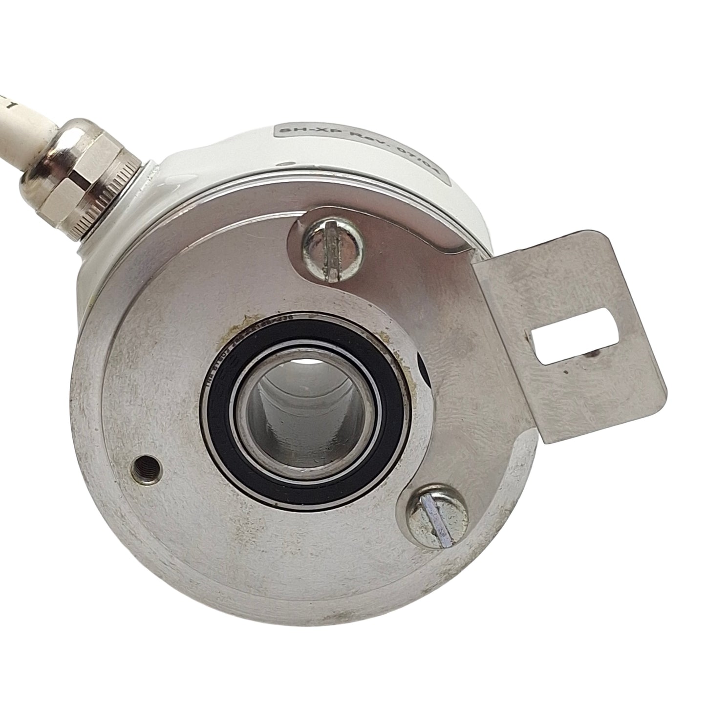 Used Hengstler RI58-G/1024AH.39RB-F0 Incremental Encoder, ø14mm Shaft, 5VDC, 1024PPR