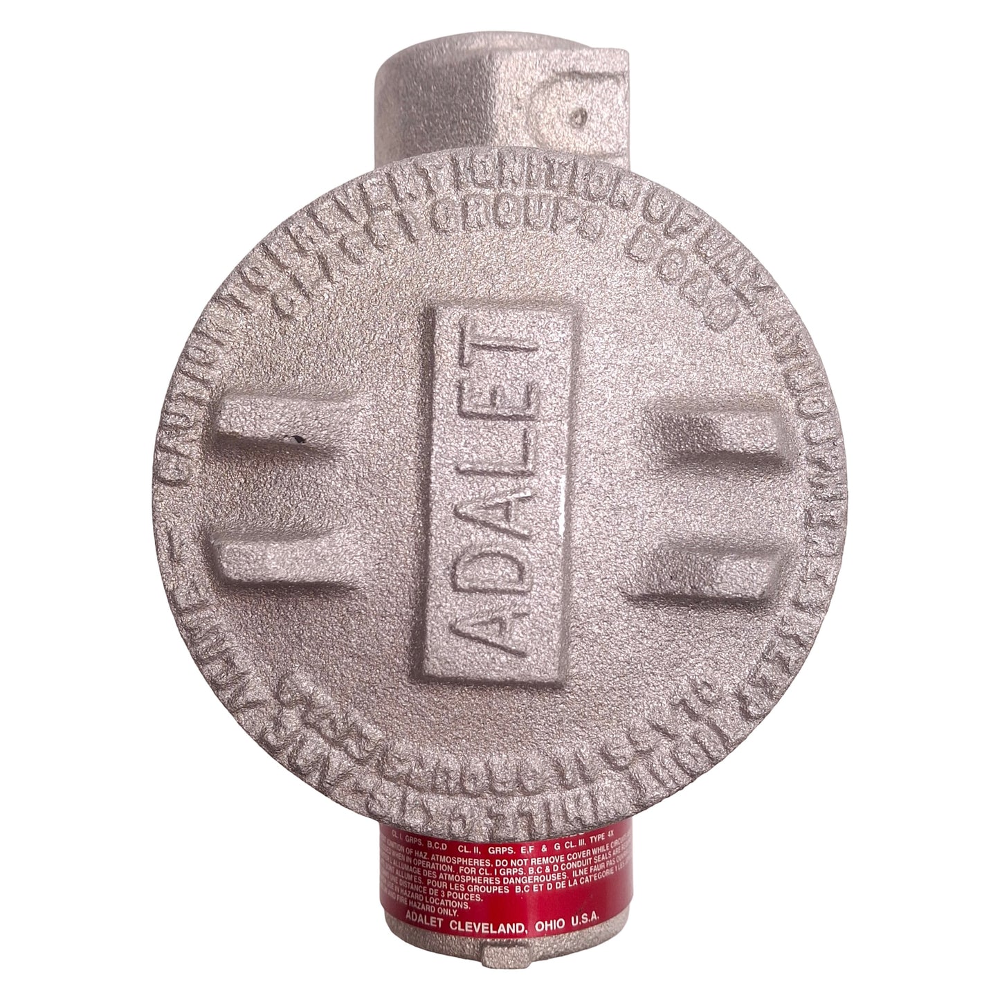 Used Adalet XIHSCFC4 Explosion Proof Instrument Housing ø2-5/8" ID, 1" Conduit Size