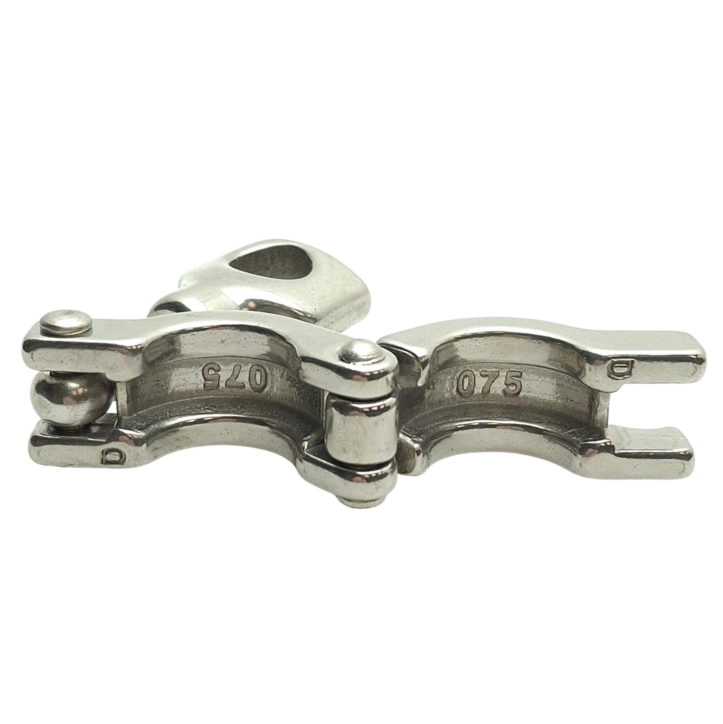 Used Lot of 3 Dixon 13MHHM50-75 Tri-Clamp Sanitary Clamps for 1/2in & 3/4in Tube