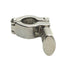 Used Lot of 3 Dixon 13MHHM50-75 Tri-Clamp Sanitary Clamps for 1/2in & 3/4in Tube