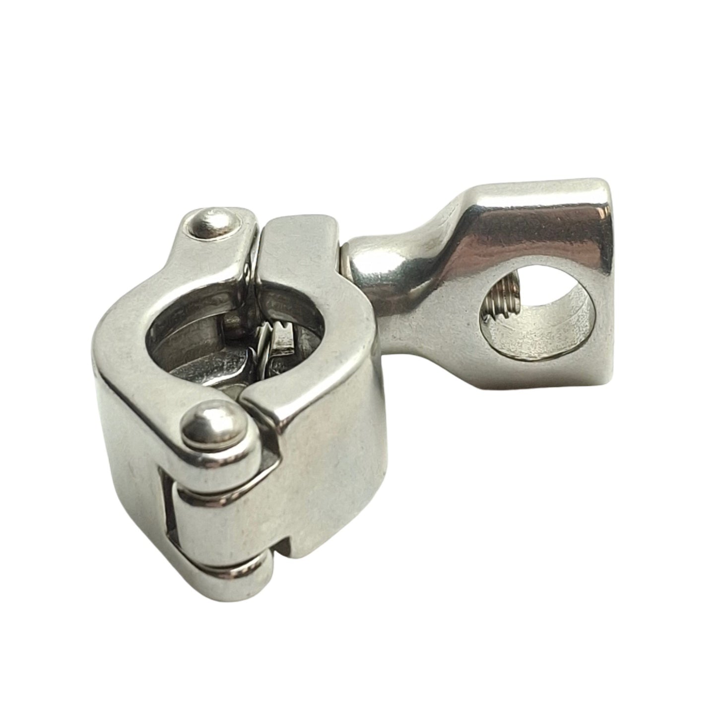 Used Lot of 3 Dixon 13MHHM50-75 Tri-Clamp Sanitary Clamps for 1/2in & 3/4in Tube