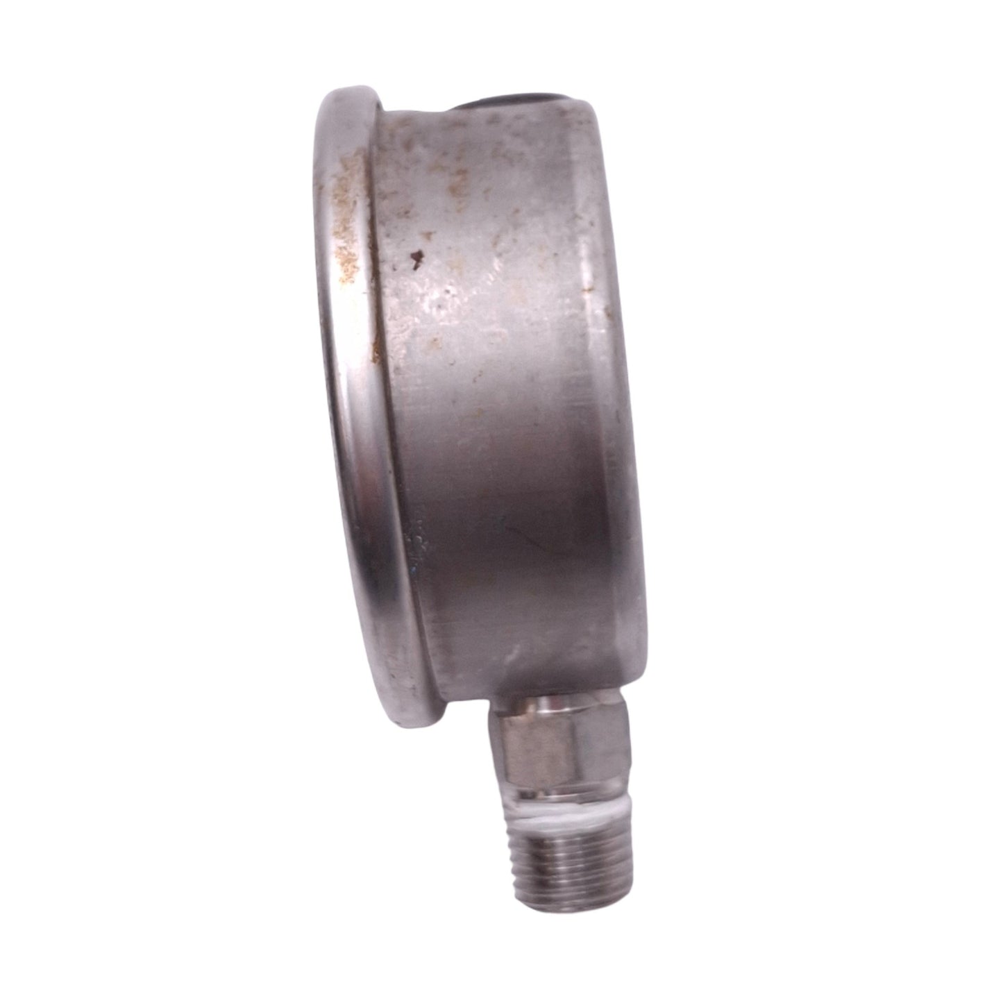Used Nuova Fima 1.18.3.D.C.0/600PSI.21M Pressure Gauge, 2-1/2in, 100psi, 1/4" NPT
