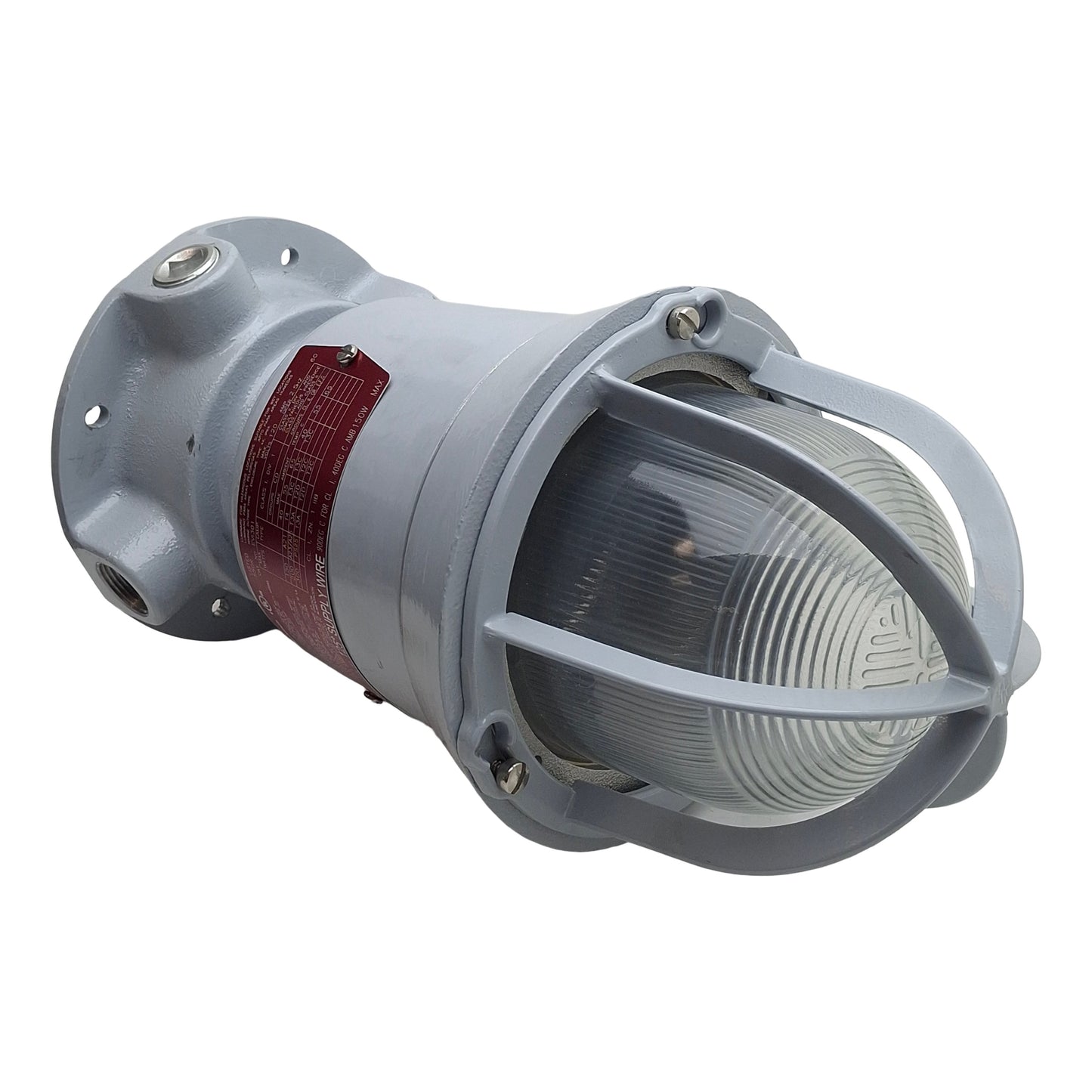 Used Eaton Crouse-Hinds EVI301 Explosion-Proof Light Fixture, 120VAC, 300W, *No Bulb*