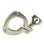 Used Dixon 13MHHM-3P100150 Three Segment Sanitary Clamp, 1in & 1-1/2in Tube OD