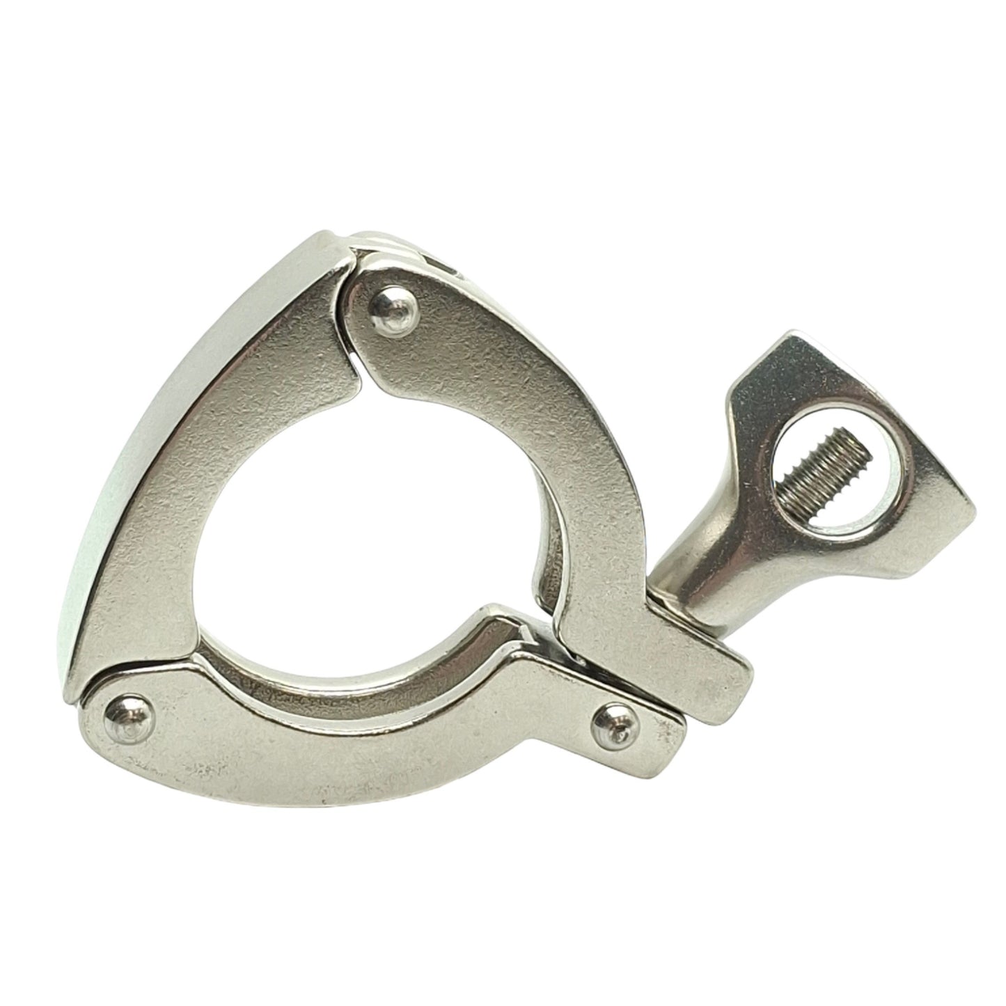 Used Dixon 13MHHM-3P100150 Three Segment Sanitary Clamp, 1in & 1-1/2in Tube OD
