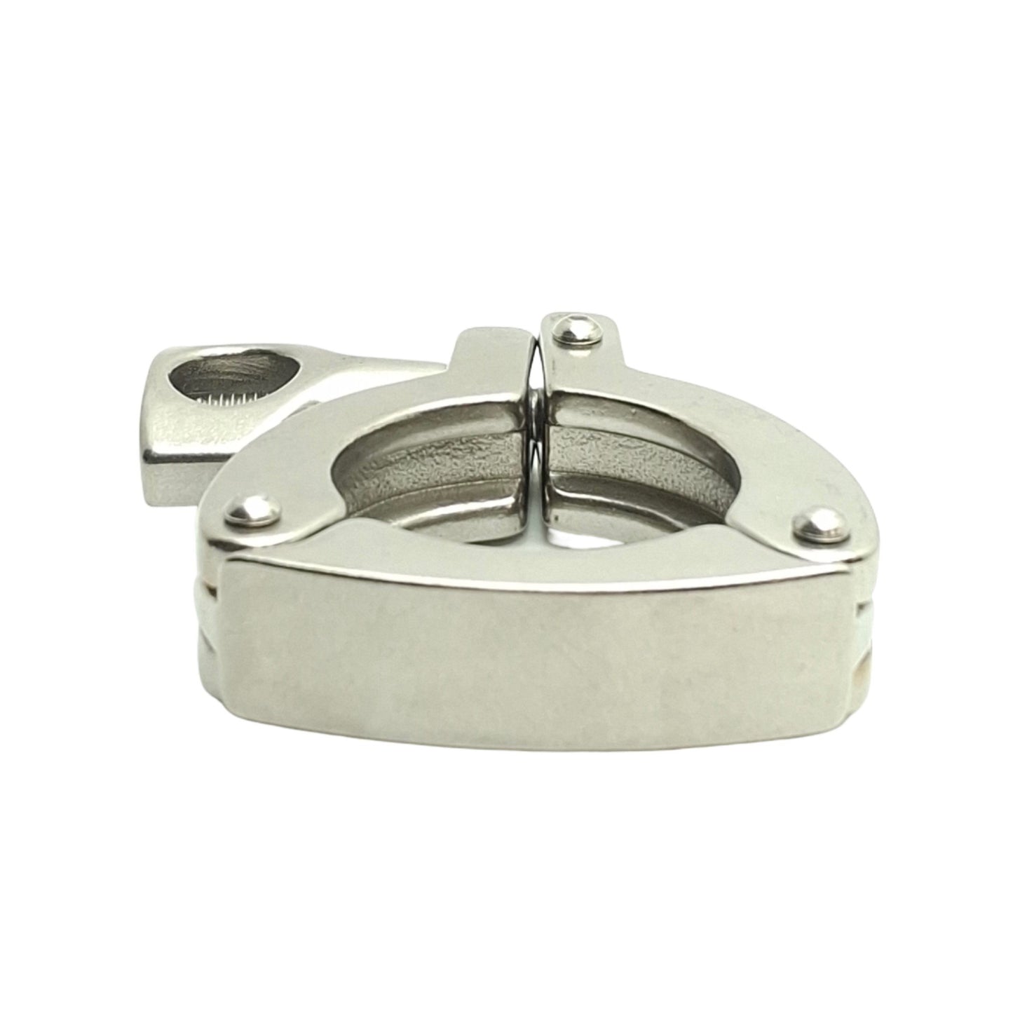 Used Dixon 13MHHM-3P100150 Three Segment Sanitary Clamp, 1in & 1-1/2in Tube OD