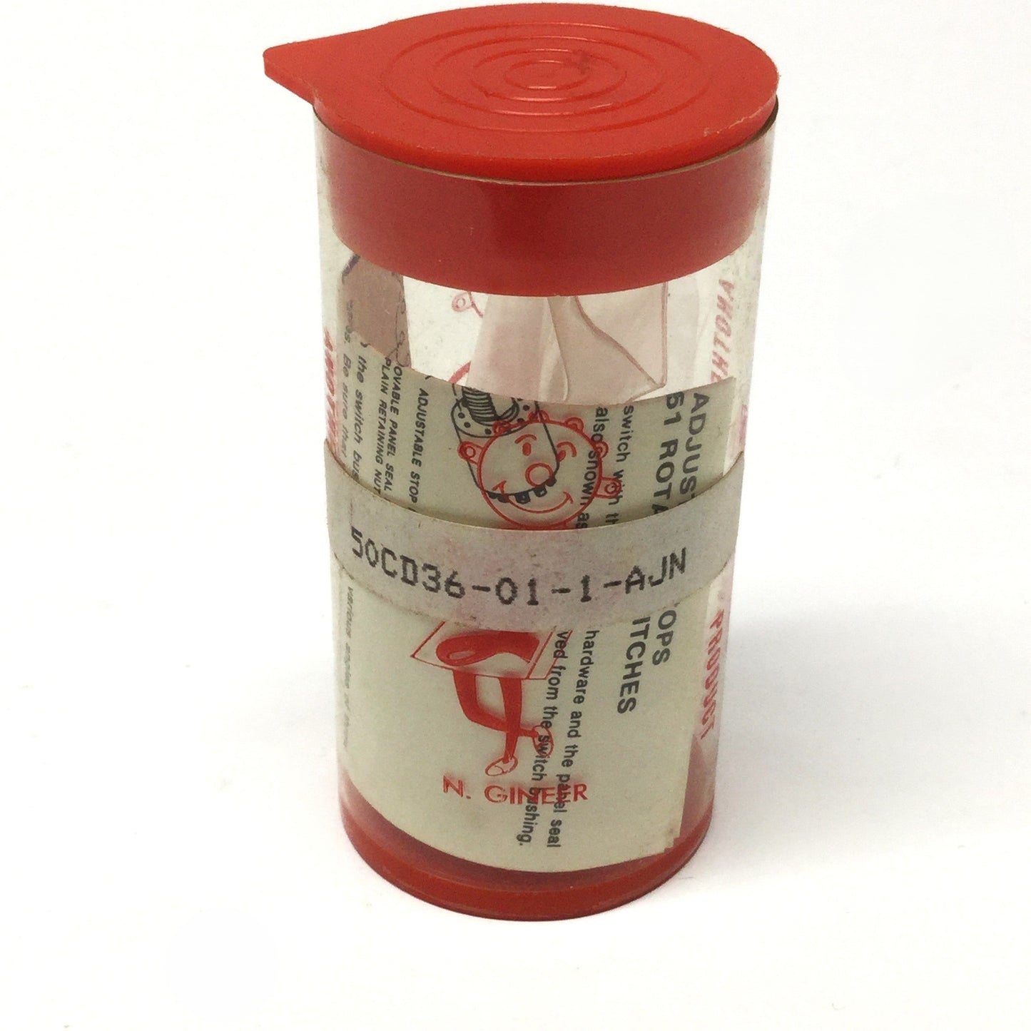 New Grayhill 50CD36-01-1-AJN Rotary Switch 2-10 Position, 115VAC 150mA, SP10T