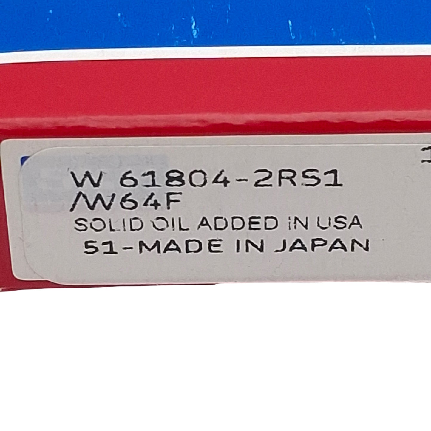 New SKF W 61804-2RS1/W64F Deep Groove Ball Bearing, ø20mm Bore, ø32mm OD, 7mm W, SS