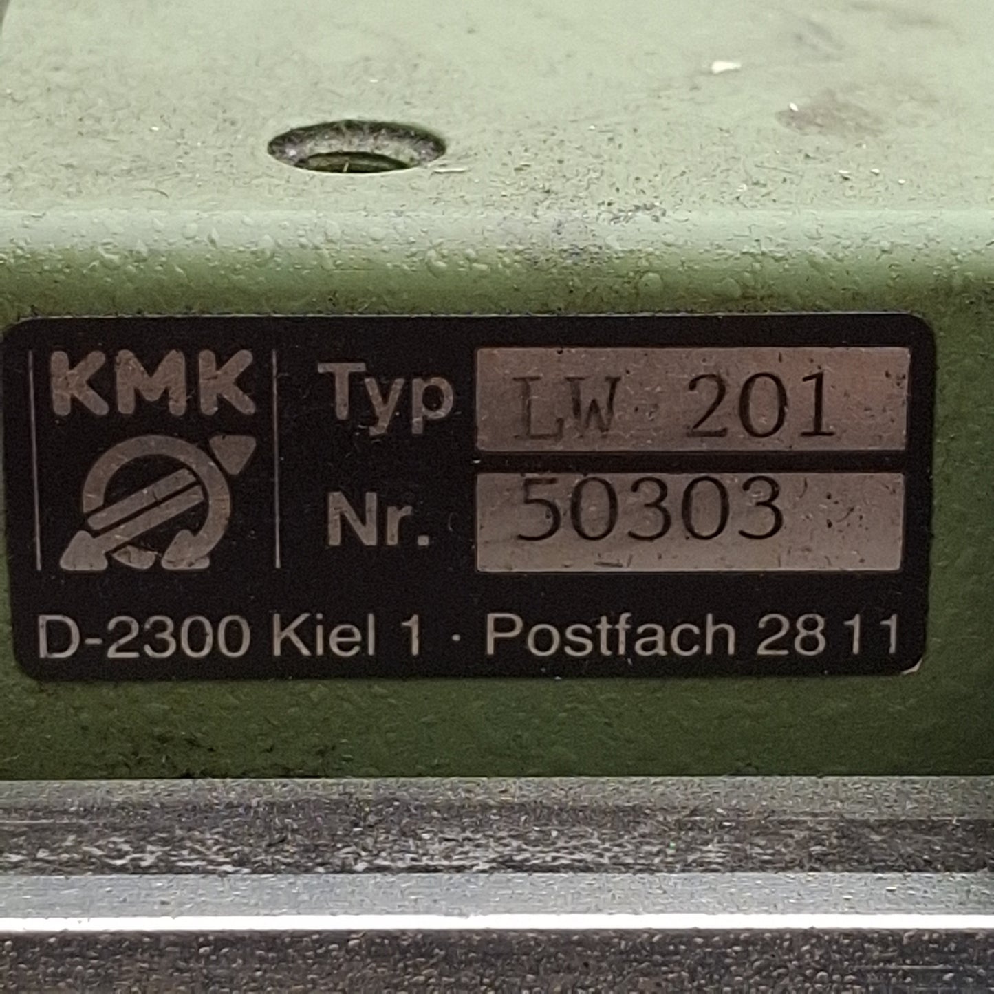 Used KMK LW-201 Linear Bi-Directional Gearbox, ø20mm Bore, 0.8-8mm Pitch, 70N Thrust