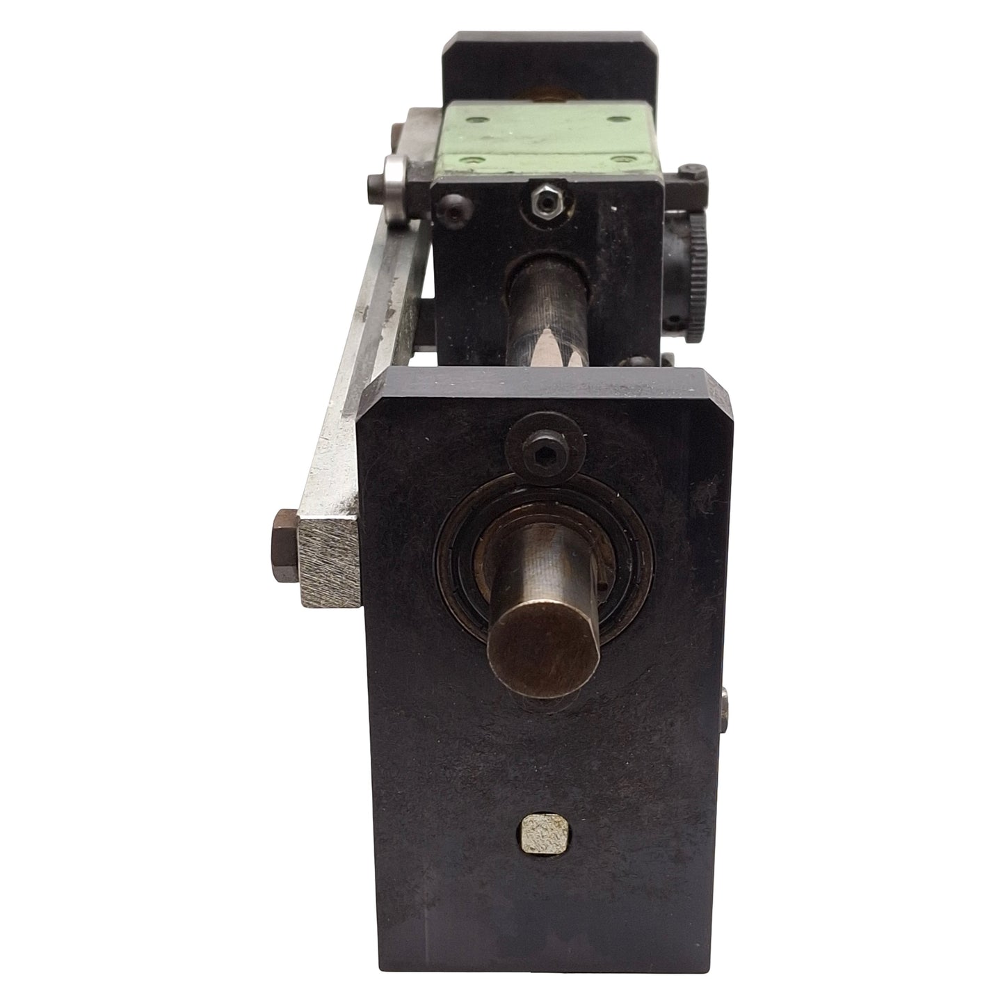 Used KMK LW-201 Linear Bi-Directional Gearbox, ø20mm Bore, 0.8-8mm Pitch, 70N Thrust