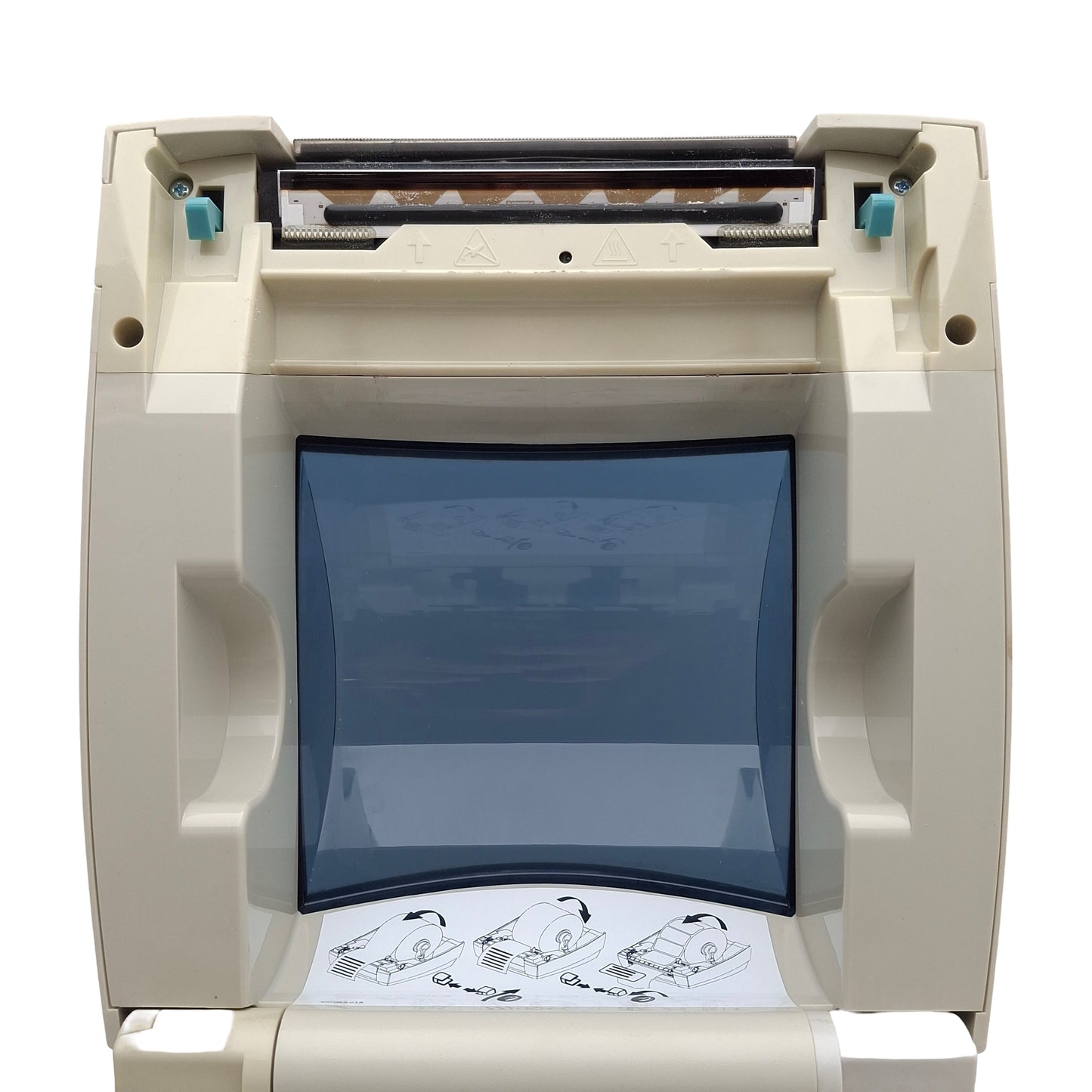 Used Zebra GC420-200510-000 GC420D Thermal Barcode Printer, 203dpi, 4in Width, 20VDC