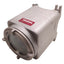 Used Adalet XJMGCH N4 Explosion Proof Meter Housing 6-3/4"x6-3/4"x8" *Broken Mount*