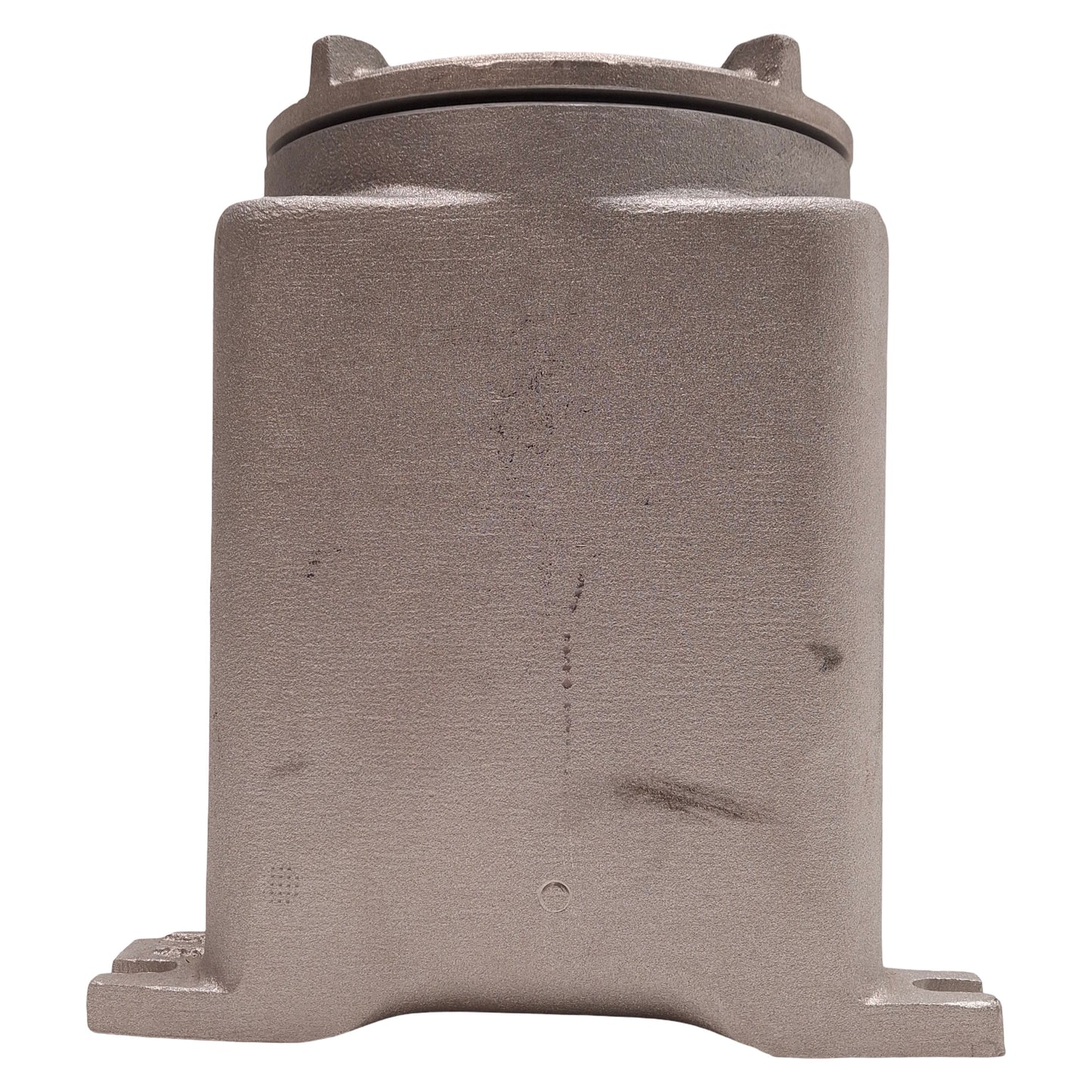 Used Adalet XJMGCH N4 Explosion Proof Meter Housing 6-3/4"x6-3/4"x8" *Broken Mount*