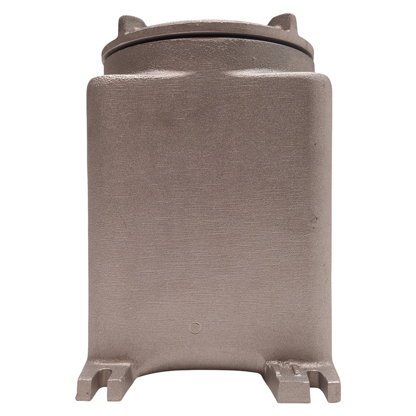 Used Adalet XJMGCH N4 Explosion Proof Meter Housing 6-3/4"x6-3/4"x8" *Broken Mount*