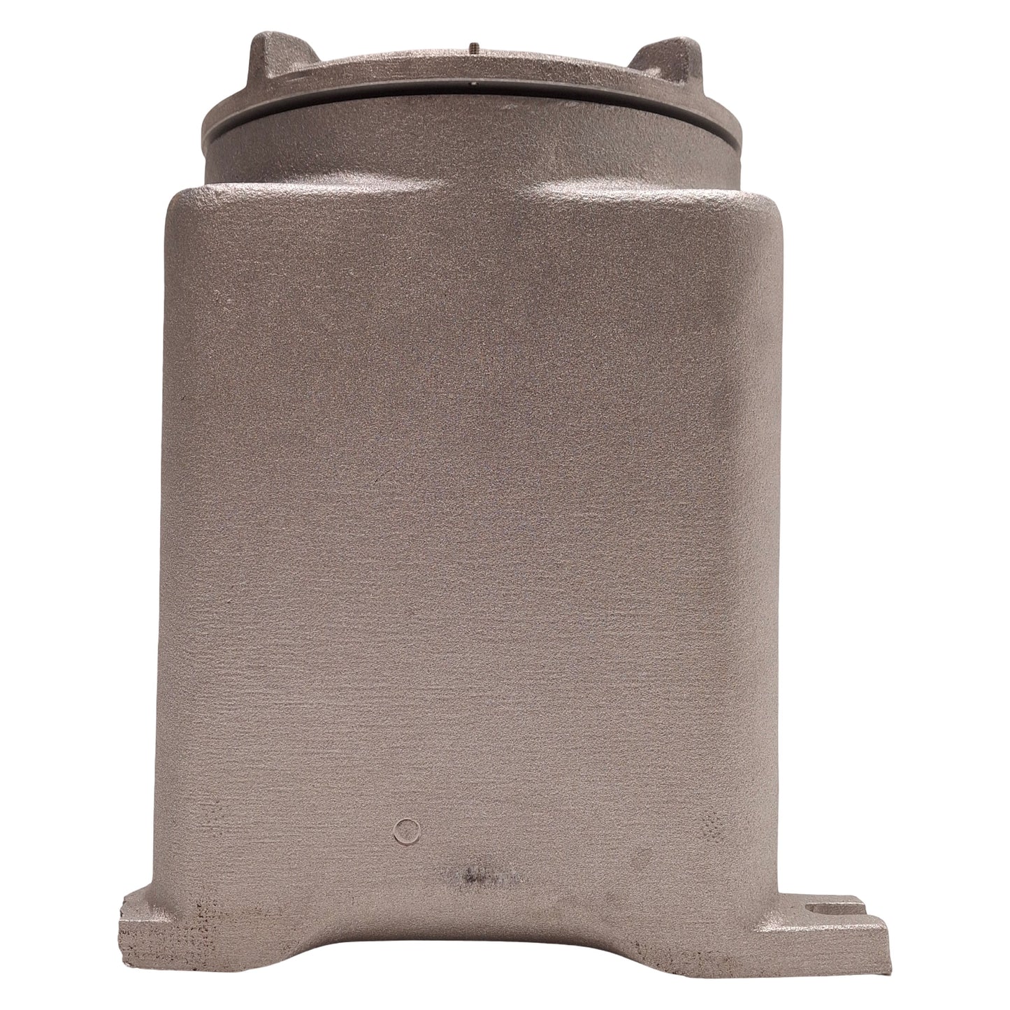 Used Adalet XJMGCH N4 Explosion Proof Meter Housing 6-3/4"x6-3/4"x8" *Broken Mount*